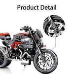 LEGO 702pcs Technic Motorcycle MOTO off load Car Creator Expert Building Blocks Classic Bricks