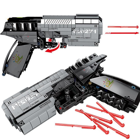 LEGO 431PCS Technic Wandering Earth Signal Gun Game Building Blocks set City Brick DIY Shooting Educational