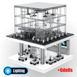 LEGO Creator Series Apple Store Model Building Blocks City Street View LED Light Figures Bricks Classic Phone