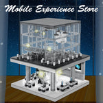 LEGO Creator Series Apple Store Model Building Blocks City Street View LED Light Figures Bricks Classic Phone