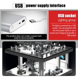 LEGO Creator Series Apple Store Model Building Blocks City Street View LED Light Figures Bricks Classic Phone