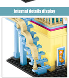 LEGO Famous Brand Fashion Shop DIY Building Blocks City Street View Delicious Cake Store Model Bricks