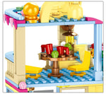 LEGO Famous Brand Fashion Shop DIY Building Blocks City Street View Delicious Cake Store Model Bricks
