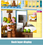 LEGO Famous Brand Fashion Shop DIY Building Blocks City Street View Delicious Cake Store Model Bricks