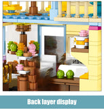 LEGO Famous Brand Fashion Shop DIY Building Blocks City Street View Delicious Cake Store Model Bricks