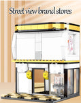 LEGO Famous Brand Fashion Shop DIY Building Blocks City Street View Delicious Cake Store Model Bricks