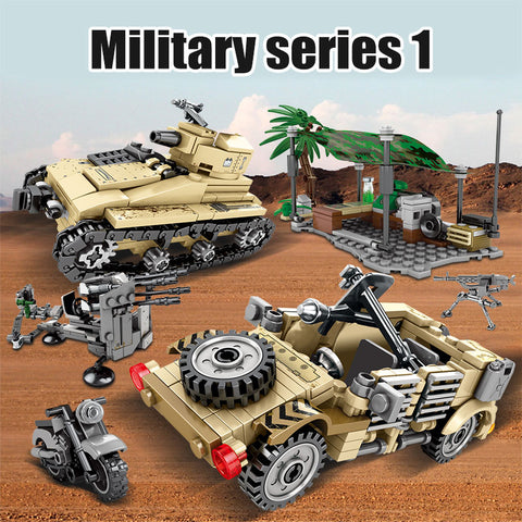 Perseus Anmeldelse lugtfri LEGO Military Technic Chariot Army Tank Model Building Blocks WW2 Vehi –  Lego Toys Block