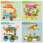 LEGO Ideas Pastry House Hot Dog Car Building Blocks City Street View Construction Food Store Bricks Education