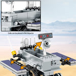 LEGO City Technic Lunar Lander Building Blocks Classic Movie Exit Airship car Model Creator Cosmonaut Figures Bricks Kids Toys