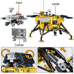 LEGO City Technic Lunar Lander Building Blocks Classic Movie Exit Airship car Model Creator Cosmonaut Figures Bricks Kids Toys