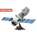 LEGO City Technic Lunar Lander Building Blocks Classic Movie Exit Airship car Model Creator Cosmonaut Figures Bricks Kids Toys