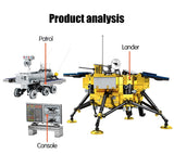 LEGO City Technic Lunar Lander Building Blocks Classic Movie Exit Airship car Model Creator Cosmonaut Figures Bricks Kids Toys