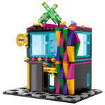 LEGO City Street View Building Blocks Architecture House Food Shop Retail Store Cafe Restaurant KTV Bricks Kids Toy