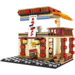 LEGO City Street View Building Blocks Architecture House Food Shop Retail Store Cafe Restaurant KTV Bricks Kids Toy