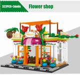 LEGO City Street View Building Blocks Architecture House Food Shop Retail Store Cafe Restaurant KTV Bricks Kids Toy