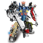 LEGO  733PCS 6in1 Deformation robot Building Blocks city military Tank Helicopter Trucks Bricks