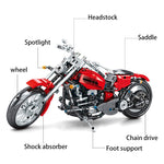 LEGO 702pcs Technic Motorcycle MOTO off load Car Creator Expert Building Blocks Classic Bricks