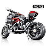 LEGO 702pcs Technic Motorcycle MOTO off load Car Creator Expert Building Blocks Classic Bricks