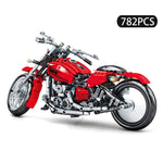 LEGO 702pcs Technic Motorcycle MOTO off load Car Creator Expert Building Blocks Classic Bricks