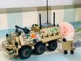 LEGO 308pcs Military Panzer Tank Model Building Blocks WW2 Army Truck Armored ambulance Soldier Figures