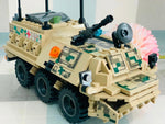 LEGO 308pcs Military Panzer Tank Model Building Blocks WW2 Army Truck Armored ambulance Soldier Figures