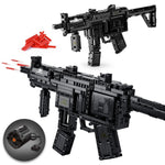 LEGO  783+PCS MP5 toy model Signal Gun Building Blocks set DIY Shooting Game Electric Technic Bricks City Toys