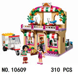 LEGO Friends Heartlake Pizzeria Pizza Restaurant Building Blocks