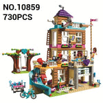 LEGO 730Pcs toys for children Girls Series Friendship House Set Building Blocks Bricks