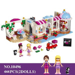 LEGO 10496 Friends Heartlake Cupcake Cafe Building Blocks Set Model Bricks Girl Toy