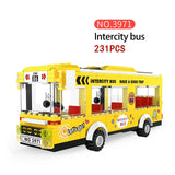 LEGO Double decker Tour Bus BRT Bus Building Block sets For City truck vehicle Sightseeing car Bricks