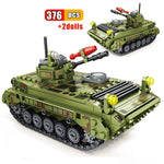 LEGO Military WW2 Army Armored Vehicle Soldier Building Blocks Tank Figures Weapon Germany truck Bricks
