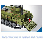 LEGO Military WW2 Army Armored Vehicle Soldier Building Blocks Tank Figures Weapon Germany truck Bricks