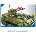 LEGO Military WW2 Army Armored Vehicle Soldier Building Blocks Tank Figures Weapon Germany truck Bricks