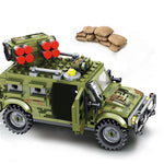 LEGO Military WW2 Army Armored Vehicle Soldier Building Blocks Tank Figures Weapon Germany truck Bricks
