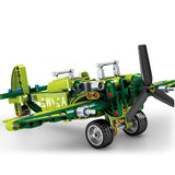 LEGO Block Military Fighter Building Block WW2 Helicopter US F4U Spitfire Fighter Army soldiers model bricks