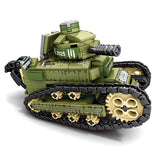 LEGO Block 368PCS WW2 Renault FT17 Panzer Tiger Tank Military Building Army Soldier Weapon figure Bricks