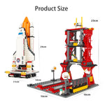 LEGO City Spaceport Space Shuttle Launch Center Building Blocks Compatible Technic Juguetes blocks Car Bricks