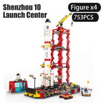 LEGO City Spaceport Space Shuttle Launch Center Building Blocks Compatible Technic Juguetes blocks Car Bricks