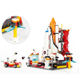 LEGO City Spaceport Space Shuttle Launch Center Building Blocks Compatible Technic Juguetes blocks Car Bricks