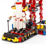 LEGO City Spaceport Space Shuttle Launch Center Building Blocks Compatible Technic Juguetes blocks Car Bricks