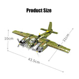 LEGO 559pcs Military Ju-88 bombing plane Building Block WW2 Helicopter Army weapon soldier model bricks