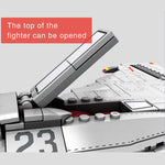 LEGO 1186PCS Airplane Building Blocks J-15 Shipborne Fighter Military city plane helicopters Brick +
