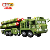 LEGO Military Long-range Air Defense Missile Building Blocks HQ-9 Anti-aircraft Missiles DIY Army Model Bricks