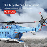LEGO 908pcs Z-18 Large Utility Helicopters Building Blocks Military army city plane Airplane Bricks