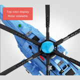 LEGO 908pcs Z-18 Large Utility Helicopters Building Blocks Military army city plane Airplane Bricks