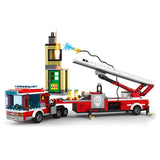 LEGO City Rescue Fire Engine Building Blocks Firefighter Figure Sets Ladder Fire Trucks Rescue Car