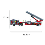 LEGO City Rescue Fire Engine Building Blocks Firefighter Figure Sets Ladder Fire Trucks Rescue Car