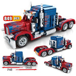 LEGO  849PCS City pull back Heavy Container Truck Technic  Building Blocks