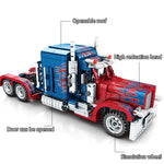 LEGO  849PCS City pull back Heavy Container Truck Technic  Building Blocks