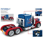 LEGO  849PCS City pull back Heavy Container Truck Technic  Building Blocks